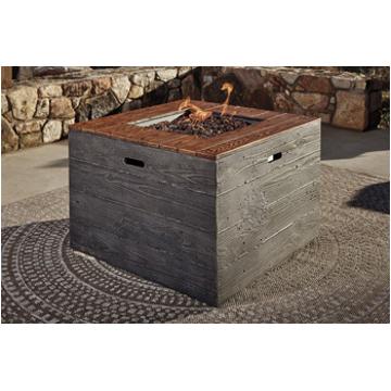 P015-772 Ashley Furniture Hatchlands Outdoor Furniture Fireplace