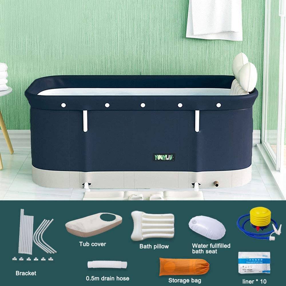 w weylan tec 47 inch foldable bath tub wide bathtub