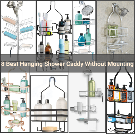 best hanging shower caddy without mounting