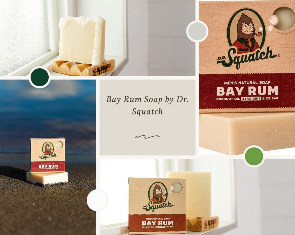 bay rum soap by dr. squatch