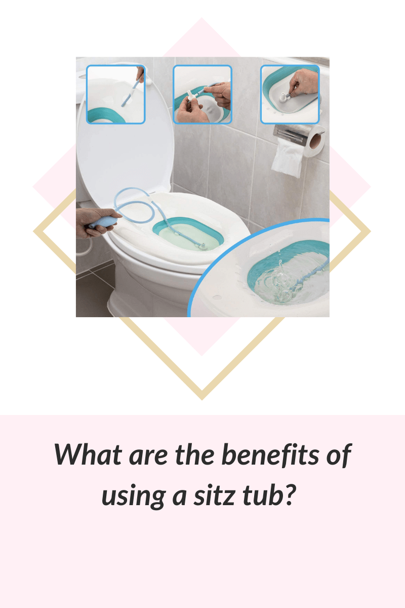 what are the benefits of using a sitz tub