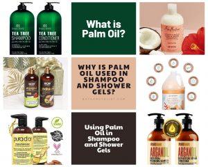 why is palm oil used in shampoo and shower gels