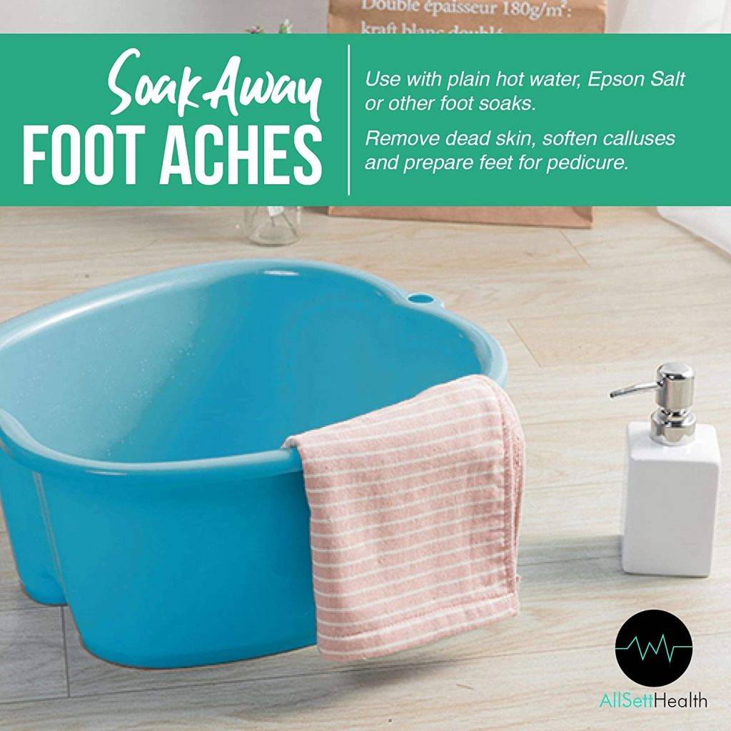 foot soaking bath basin