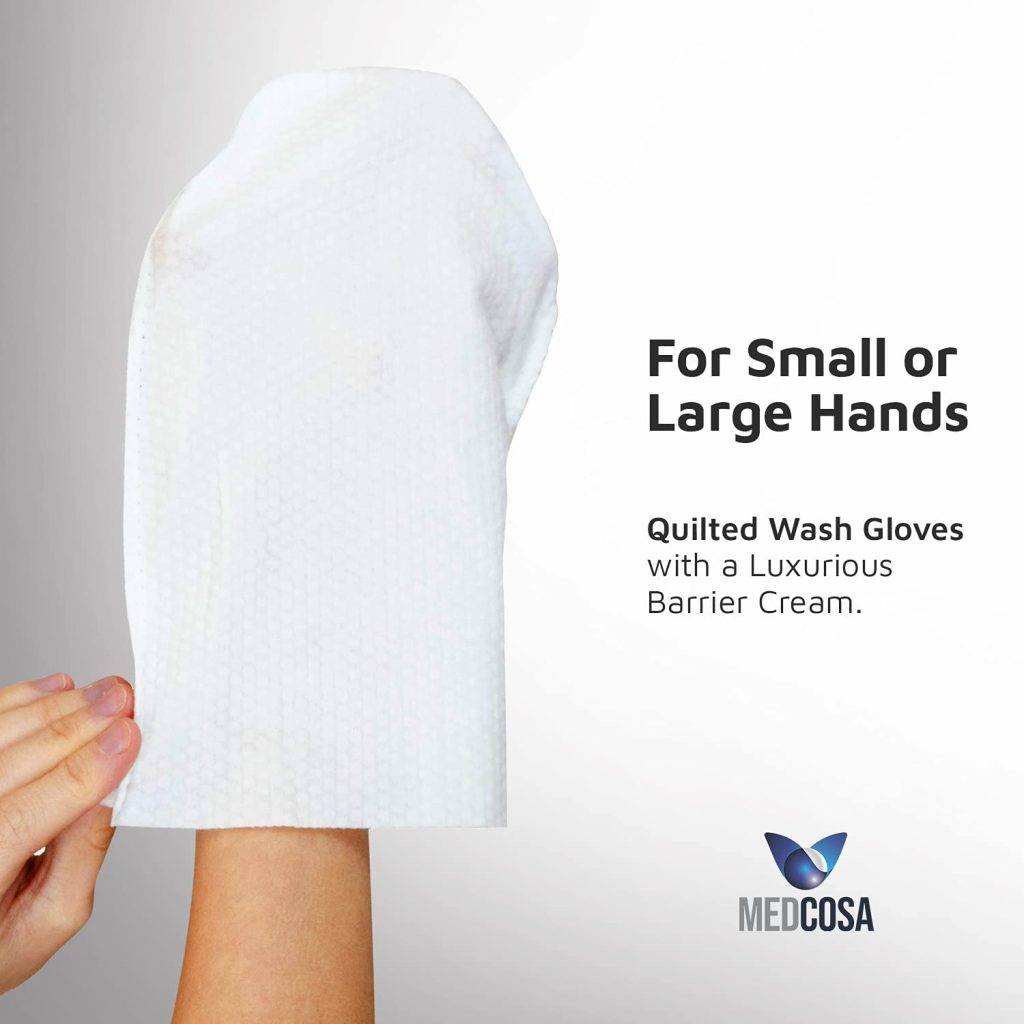 Medcosa Adult Washcloths for Incontinence